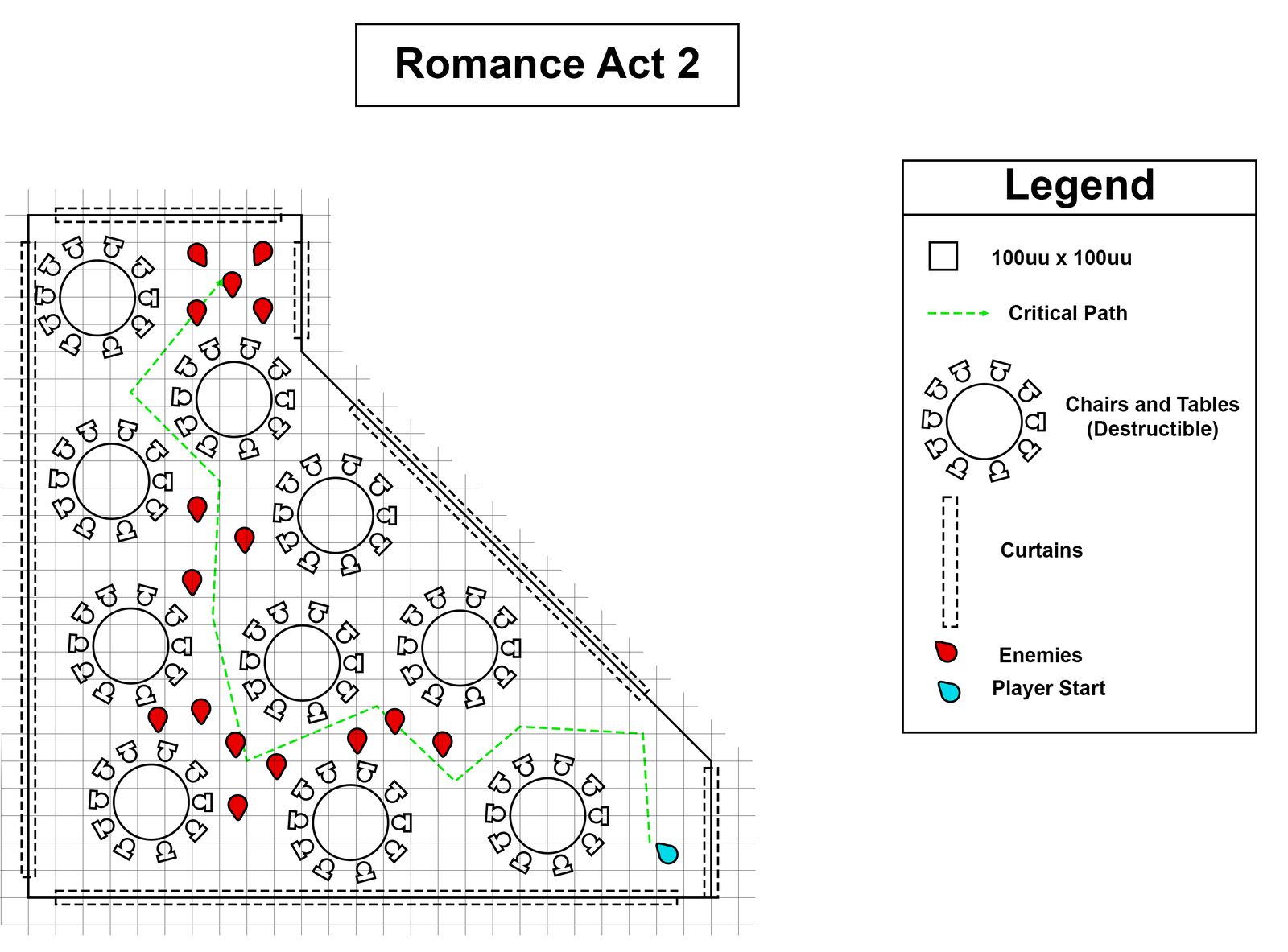 First dining hall map