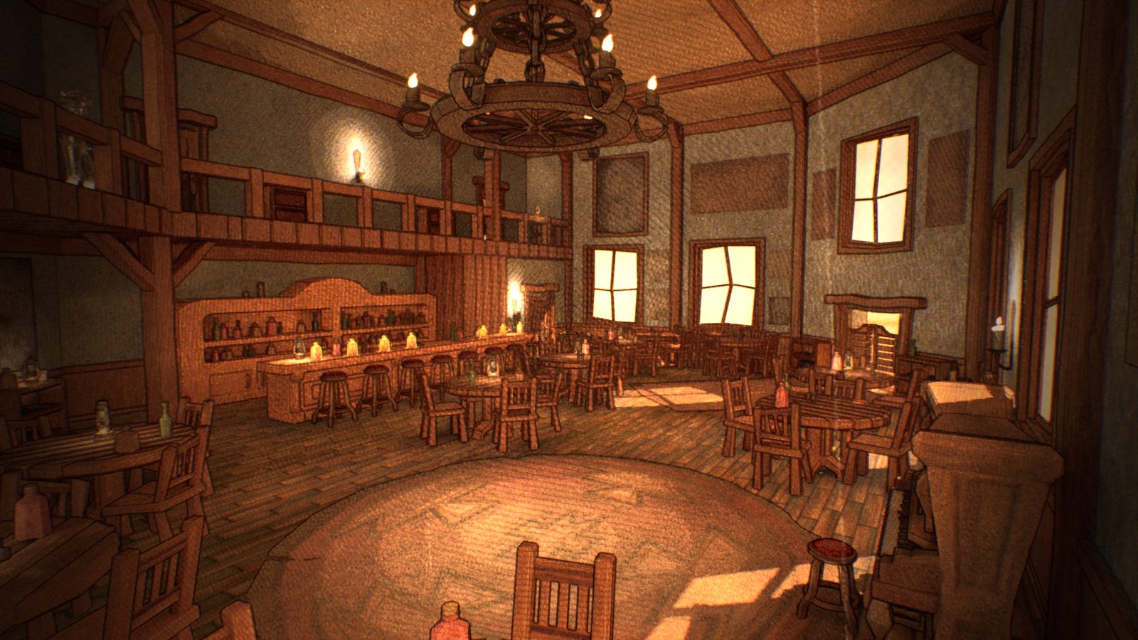 Final shipped saloon